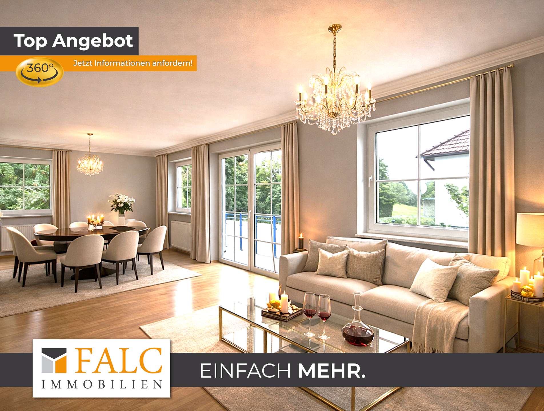 Wohnzimmer Visualisierung 